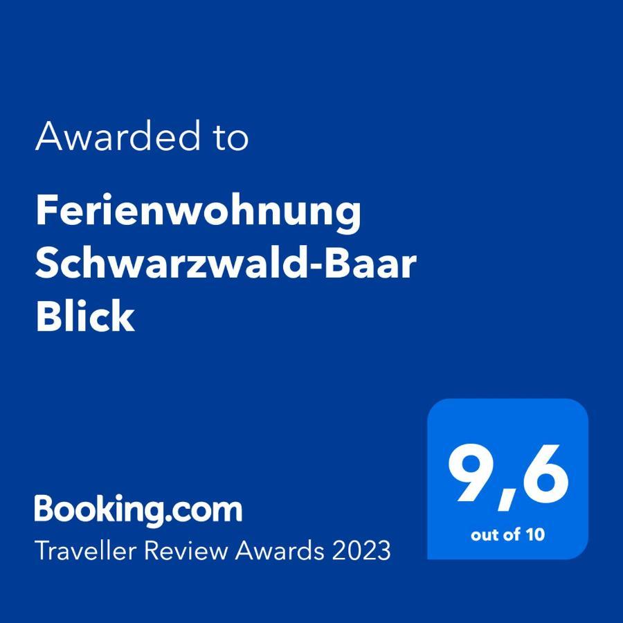 Ferienwohnung Schwarzwald-Baar Blick Donaueschingen Kültér fotó