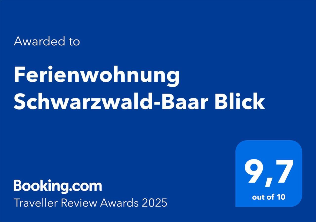 Ferienwohnung Schwarzwald-Baar Blick Donaueschingen Kültér fotó